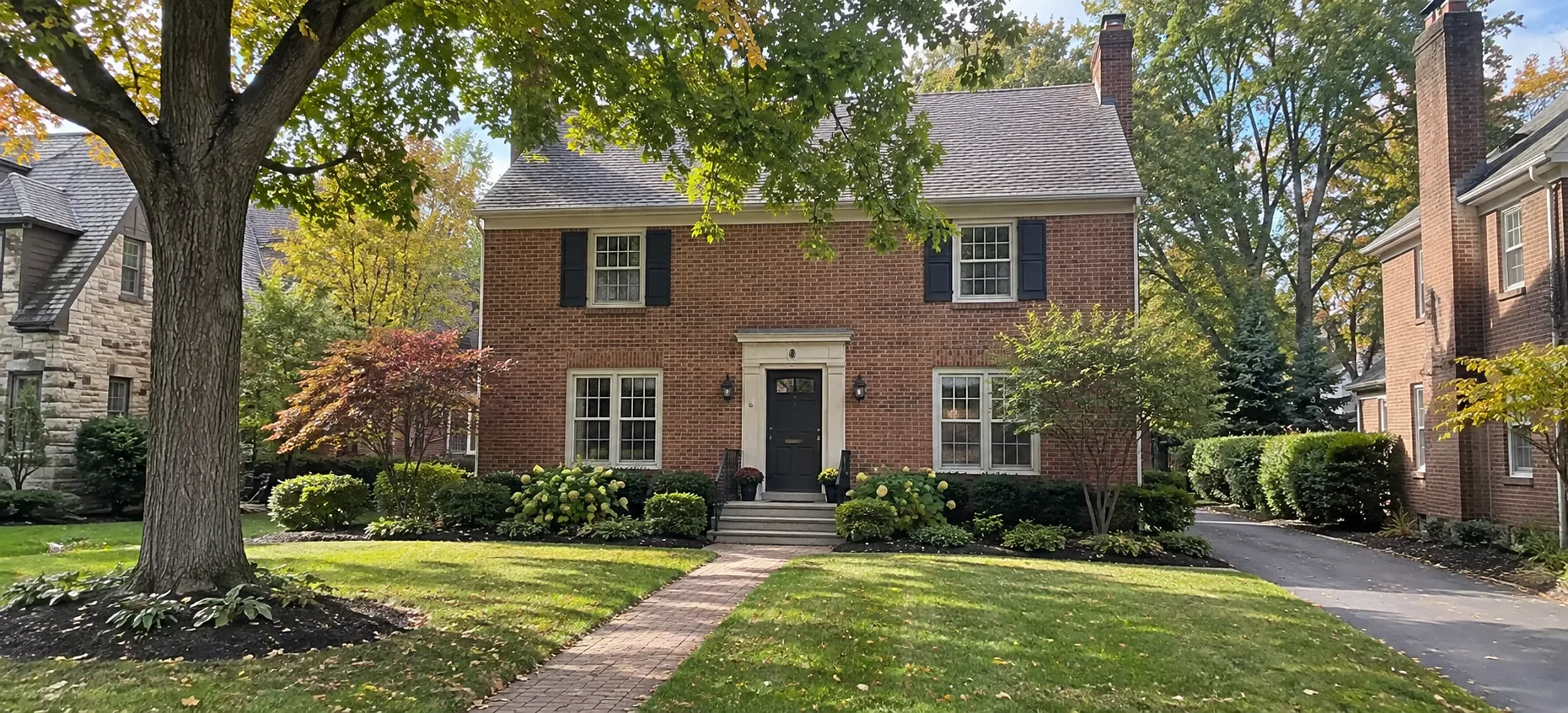 Upper Arlington Oh Colonial Home Hero